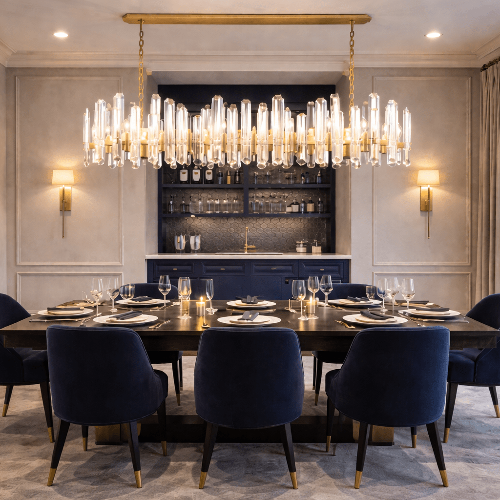 Bonington Linear Chandelier