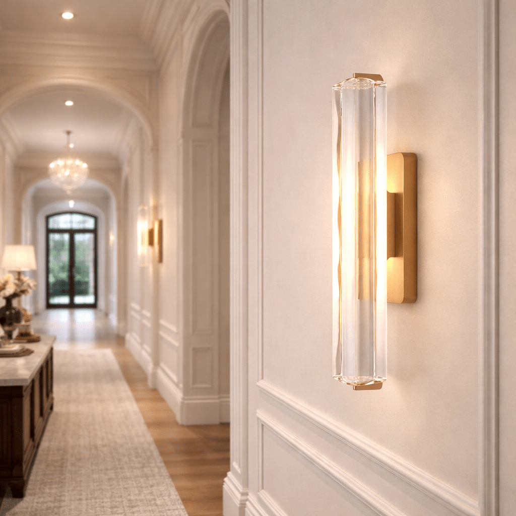 Budubon Crystal Single Sconce