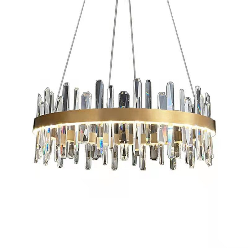 Crystal Chandelier For Dining Room Unique Style Crystal Pendant Light-Nobipets