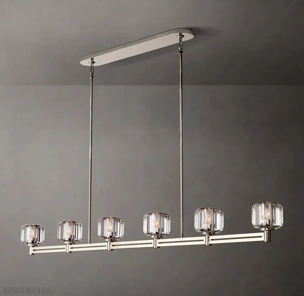 Demaret Double Linear Chandelier 72″-Nobipets
