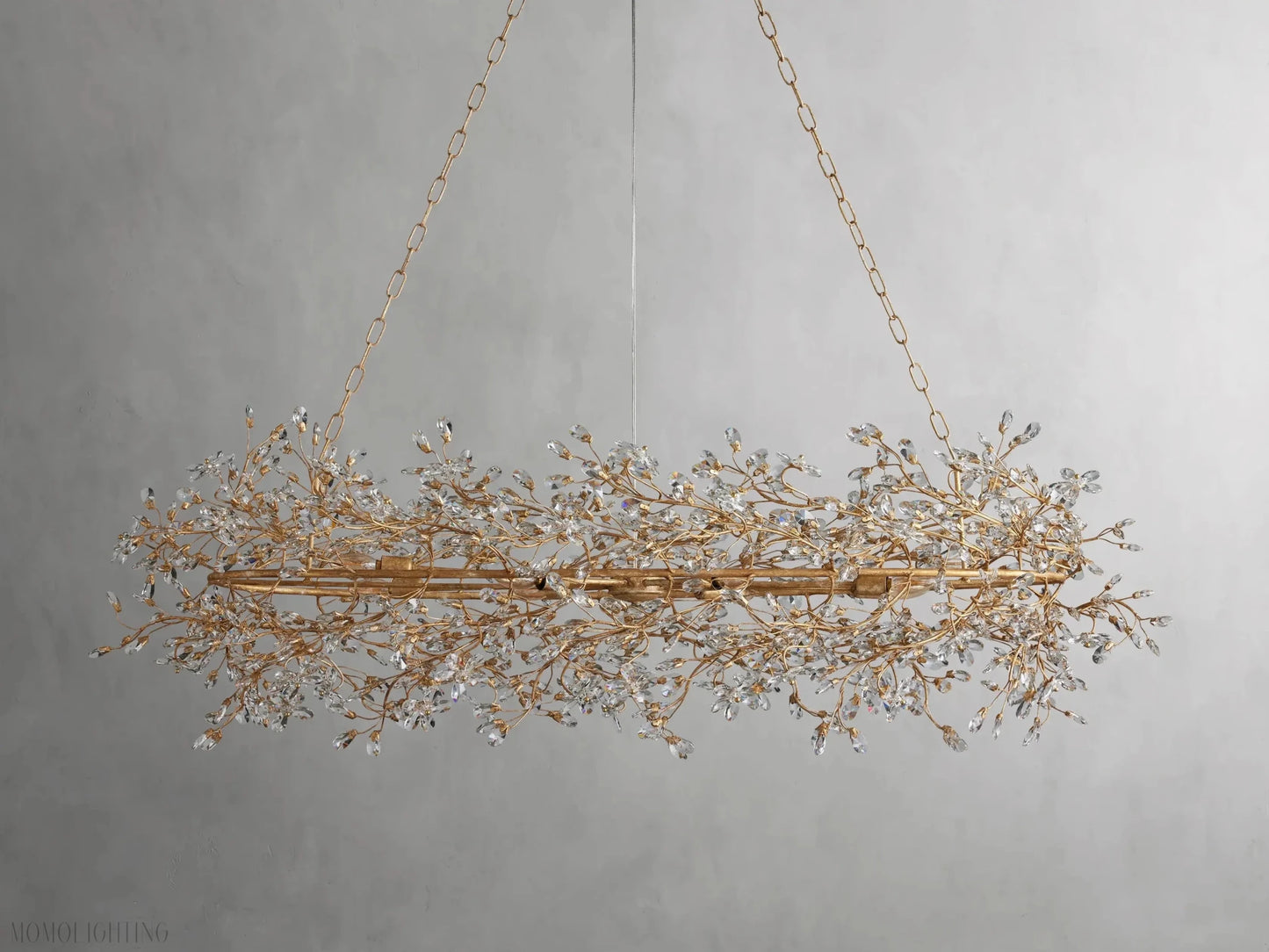 Fiore Oval Chandelier 62'' 74''-Nobipets