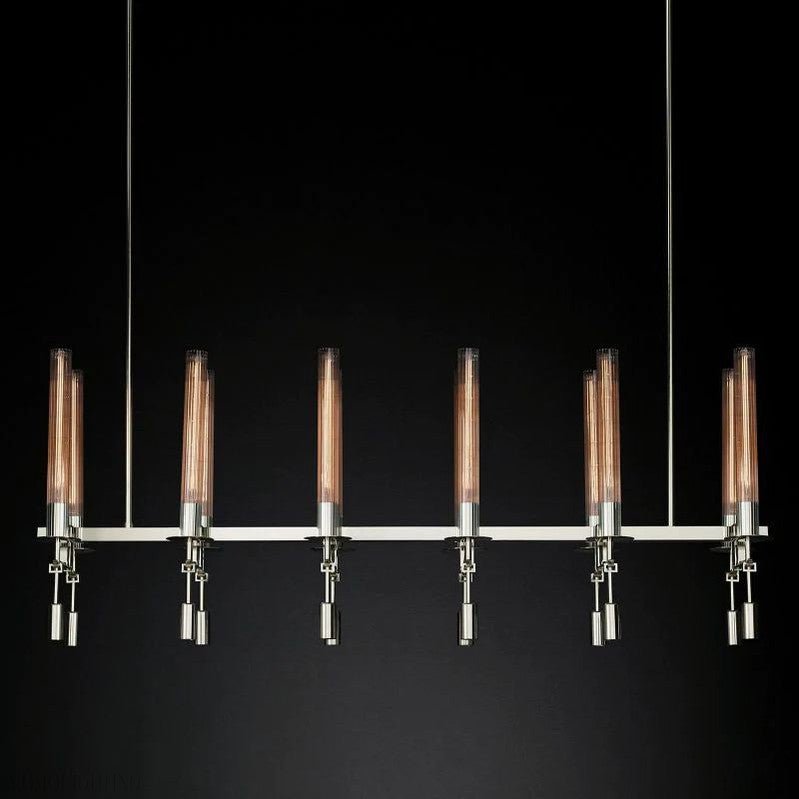 Fonate Linear Chandelier 54"-Nobipets