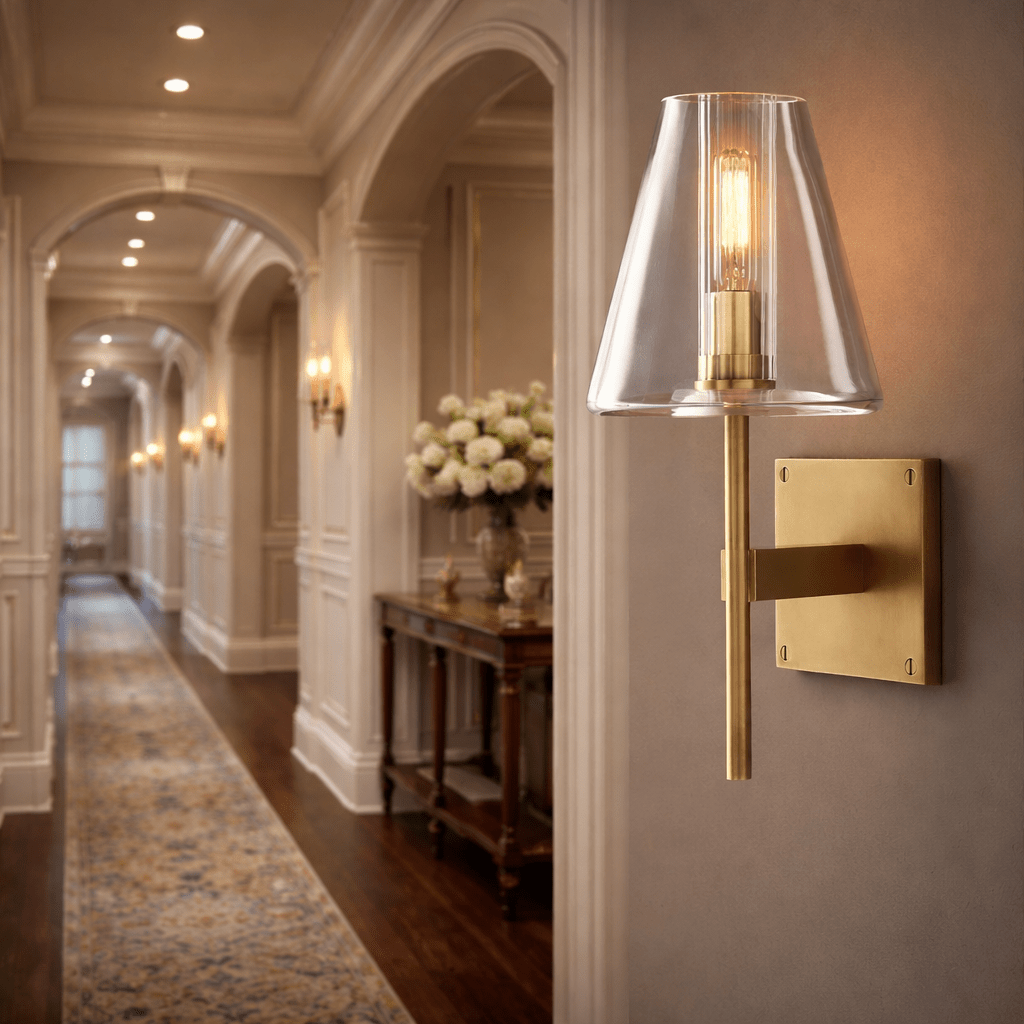 Fulhama Glass Shade Sconce