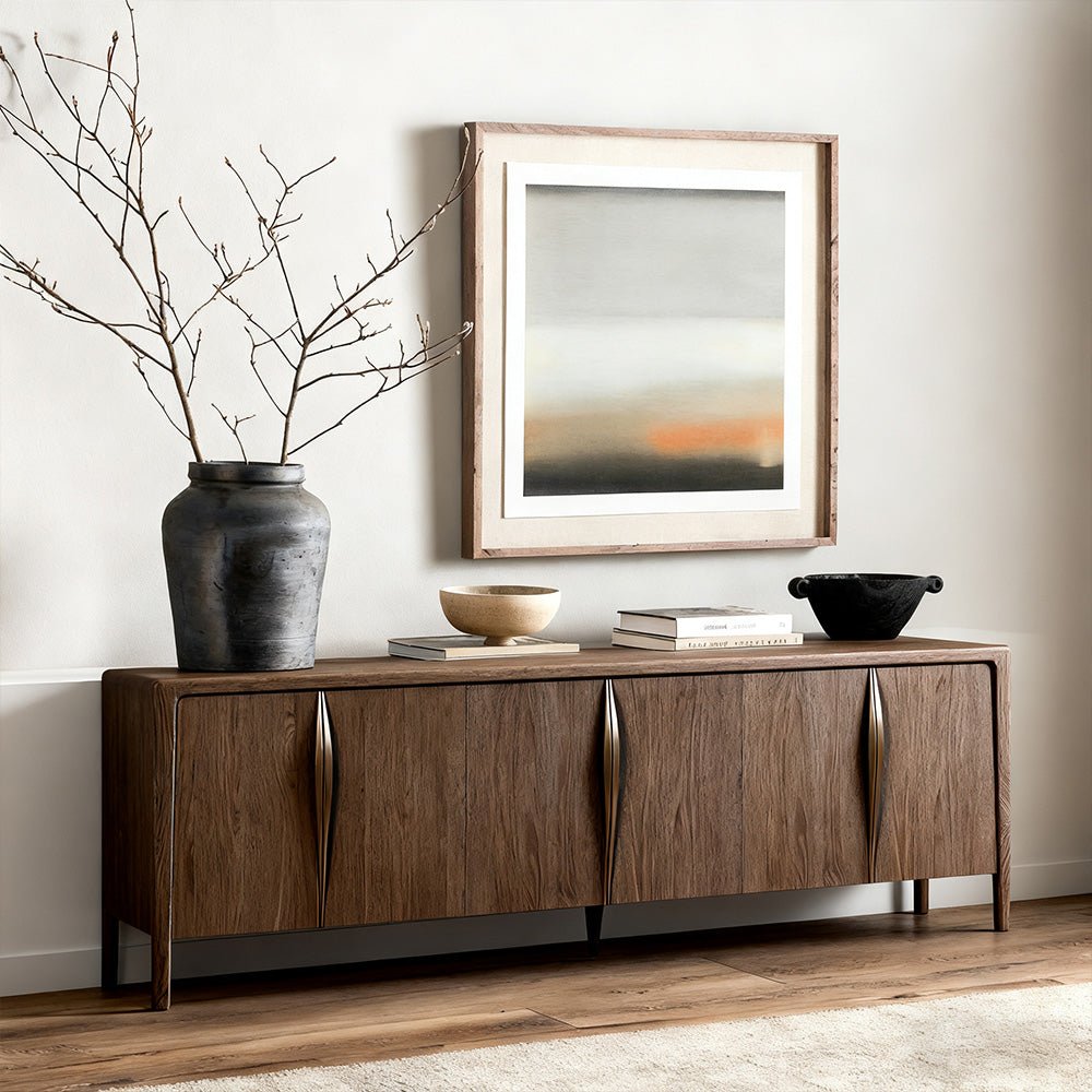 Gaelex Oak 6-door Sideboard