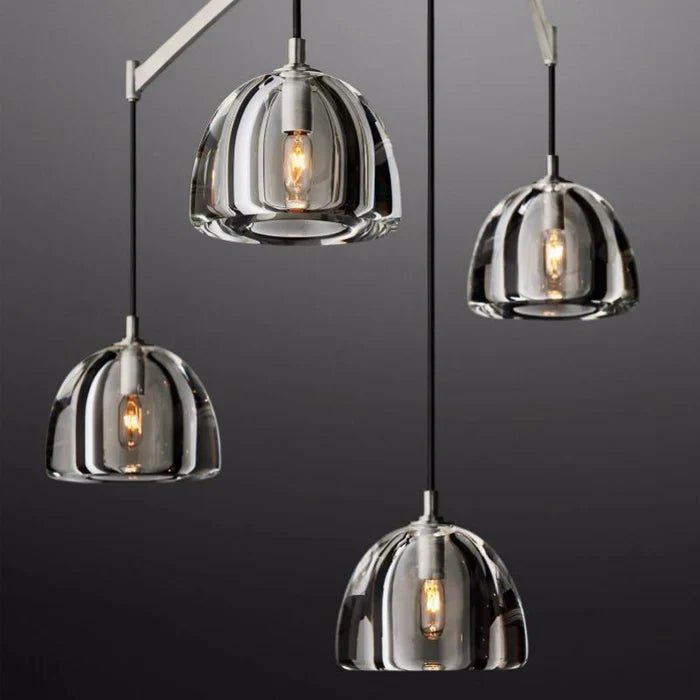 Hemisphere Linear Chandelier 72”