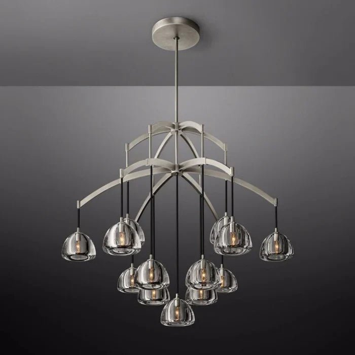 Hemisphere Round Chandelier 36″ 48” 60”