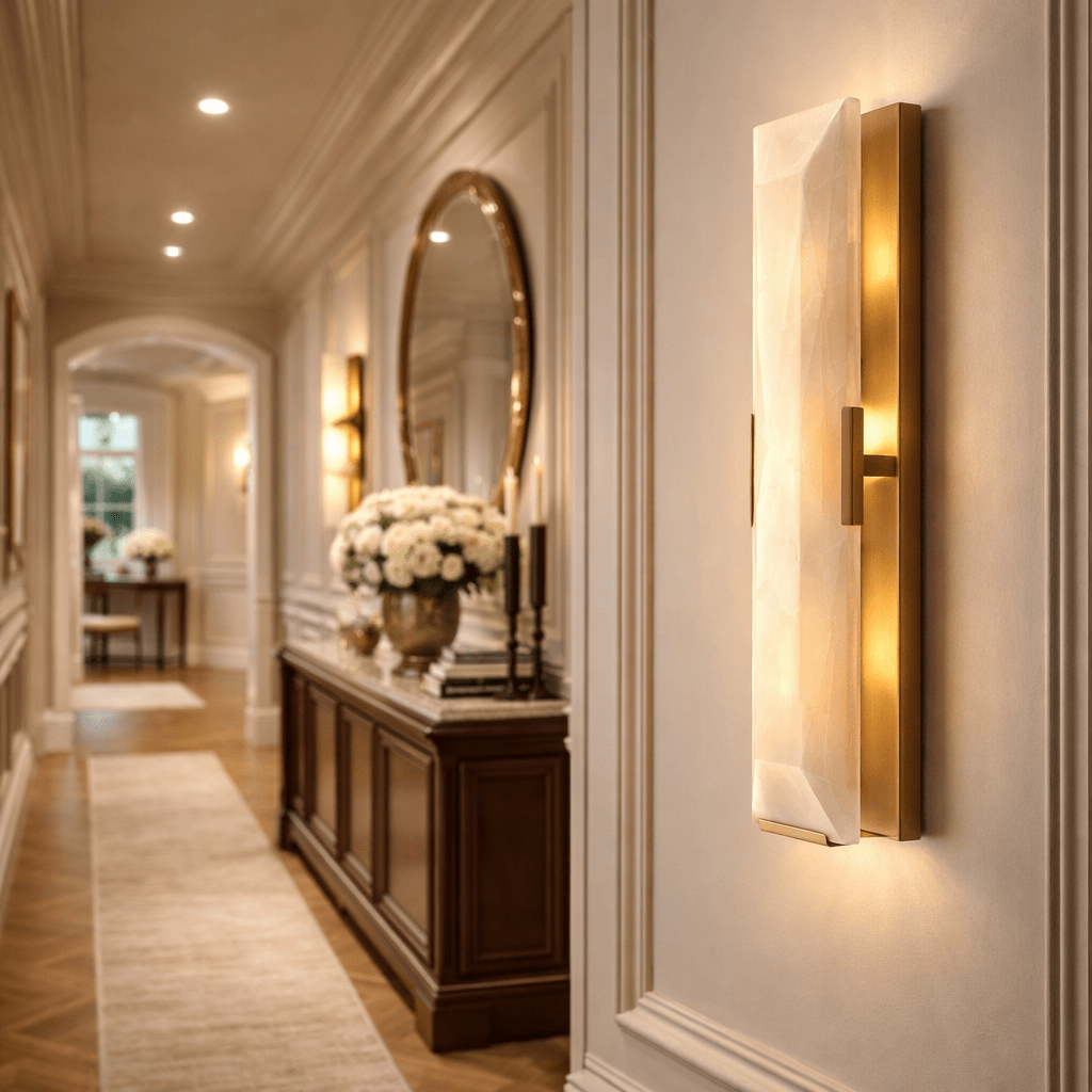 Marlow Calcite Linear Sconce