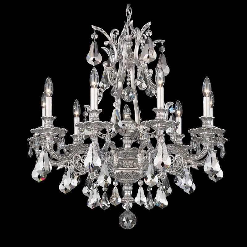 MOMO Crystal 6949 Sophia 9-lt 28" Chandelier