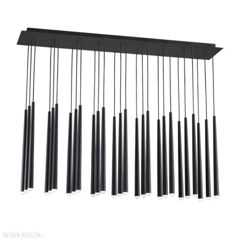 Noland 27-Light Linear Chandelier 48"-Nobipets