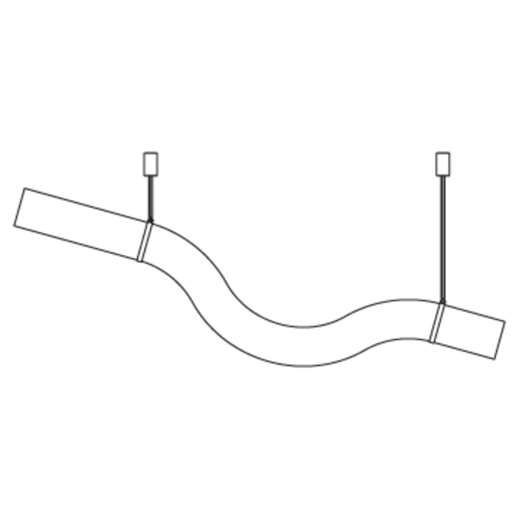 Simplicity Alabaster Linear Chandelier-Nobipets