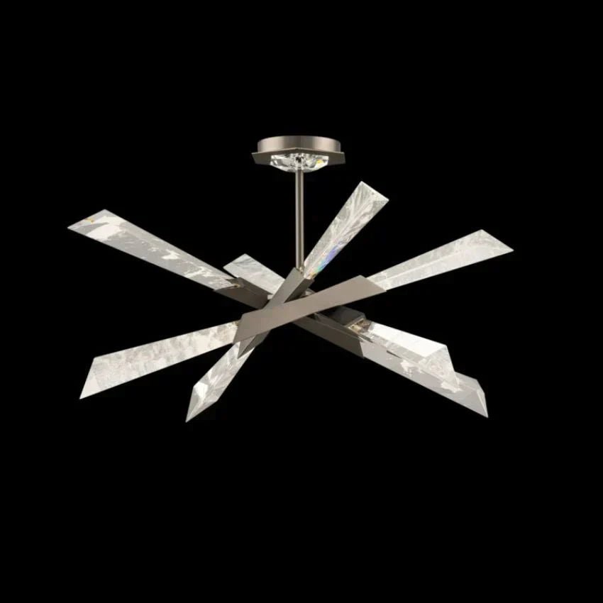 Solitude Crystal Pendant 29"