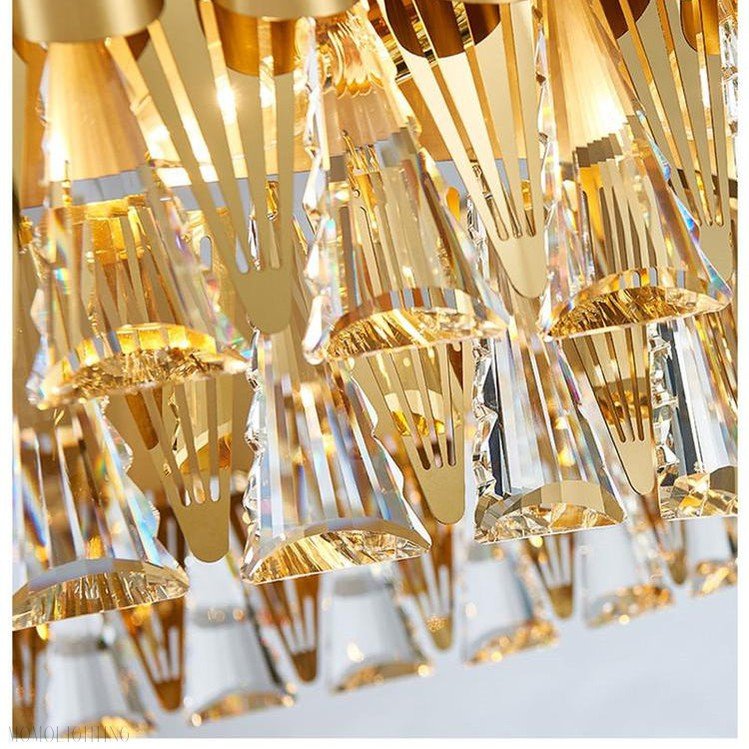 Stavros Crystal Chandelier-Nobipets