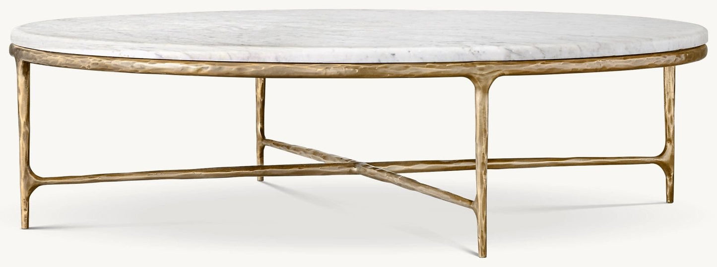 Thadeus Marble Round Coffee Table
