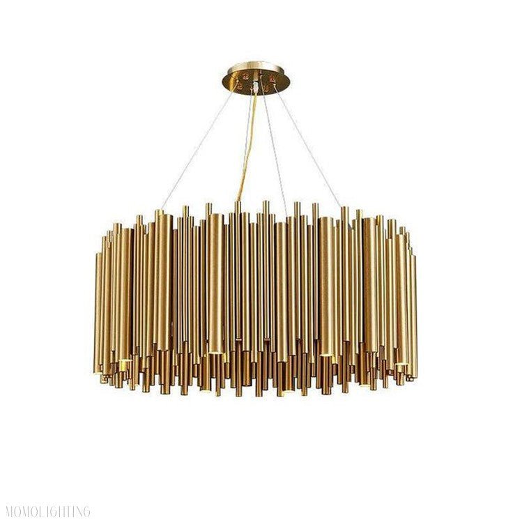 Viola Stainless Steel Chandelier-Nobipets