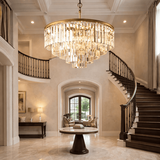 1920s Odeen Round Chandelier