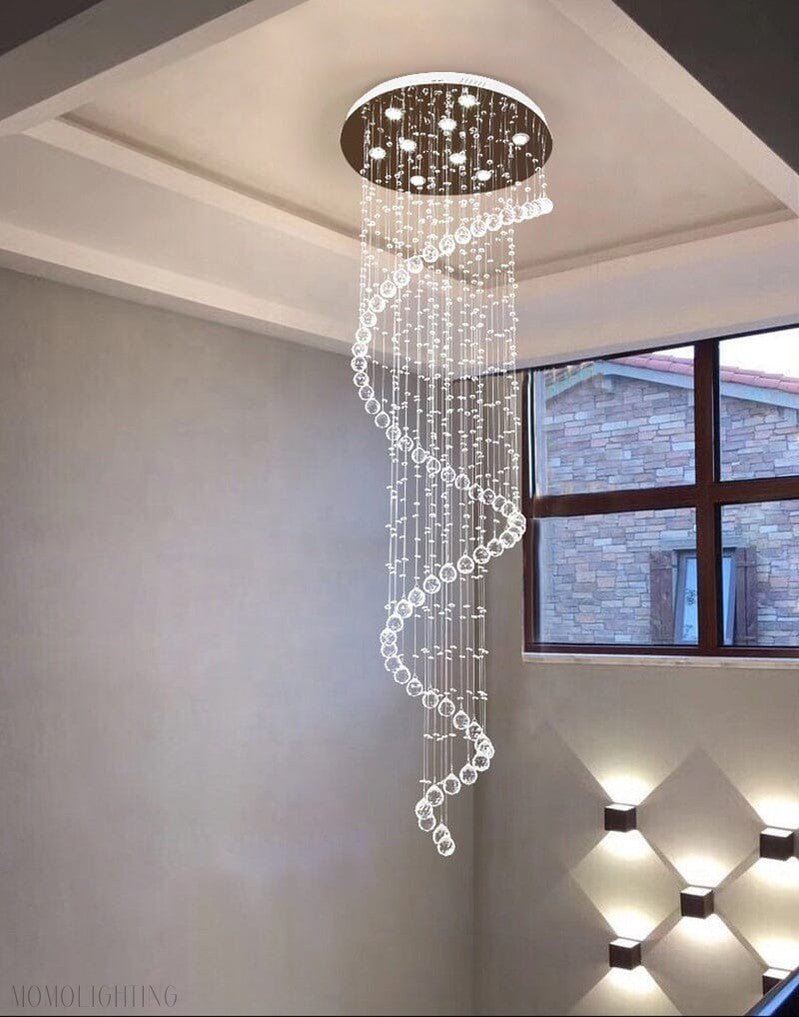 Addle Crystal Chandelier 19"D-Nobipets
