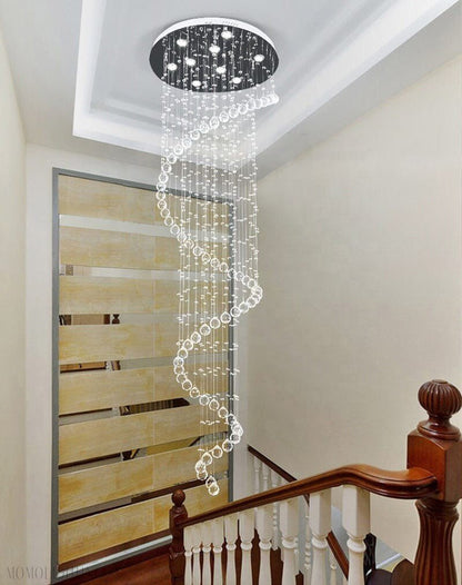 Addle Crystal Chandelier 19"D-Nobipets