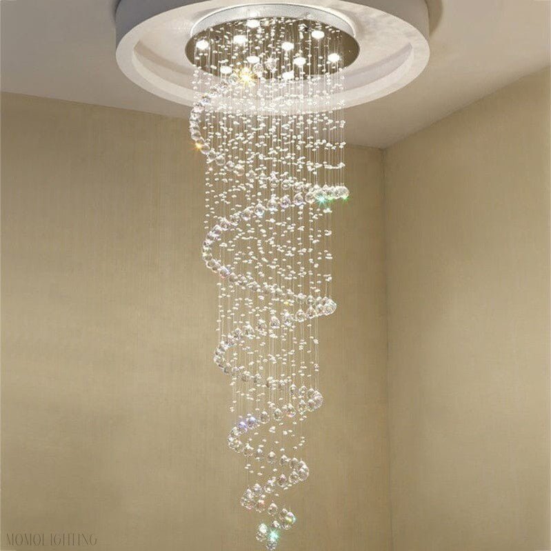 Addle Crystal Chandelier 19"D-Nobipets