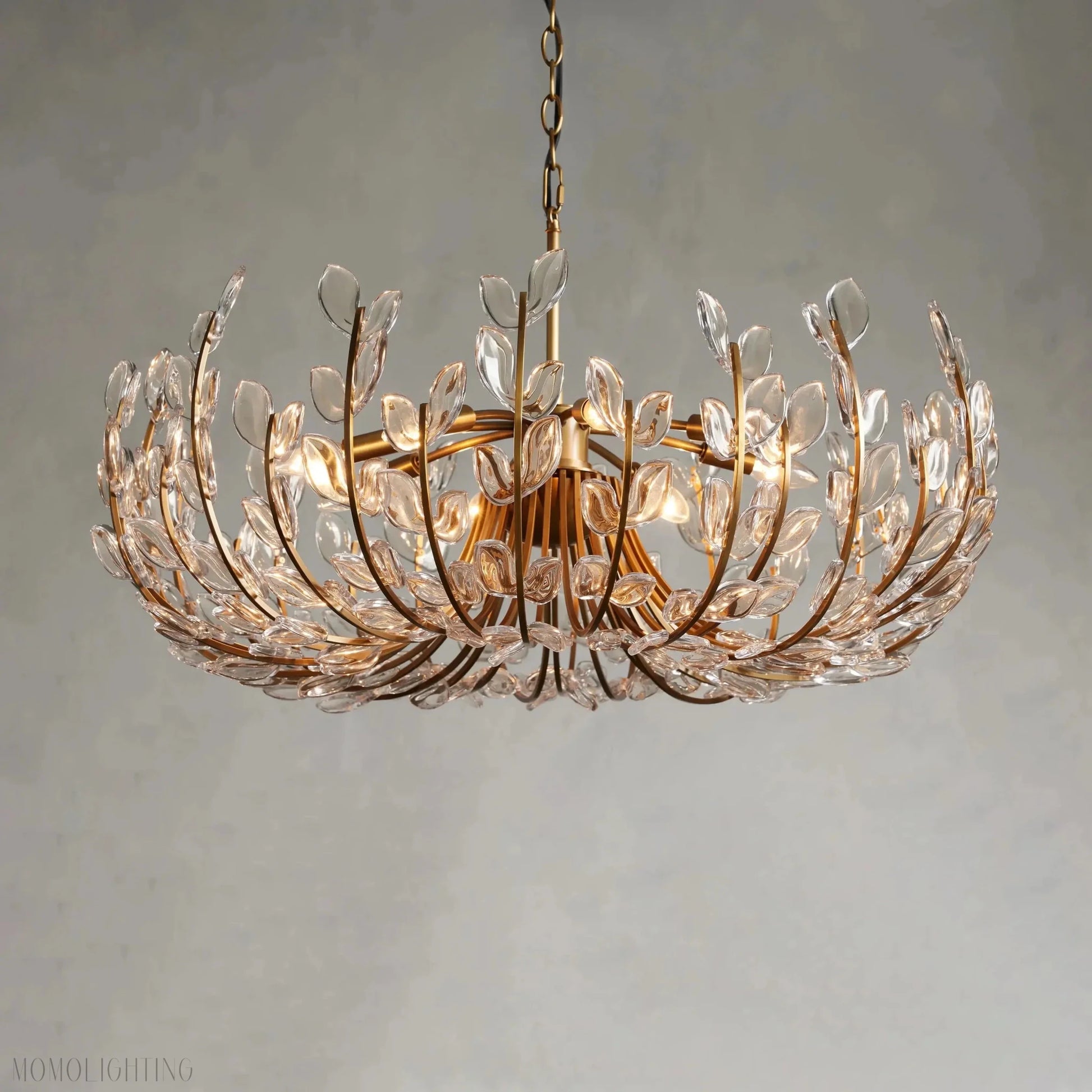 Adela 6 Light Chandelier 26"-Nobipets