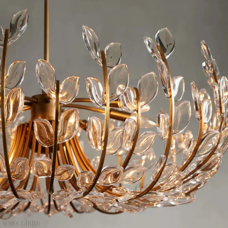 Adela 6 Light Chandelier 26"-Nobipets