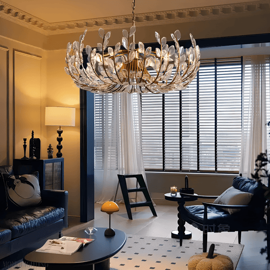 Adela 8 Light Chandelier 32"-Nobipets