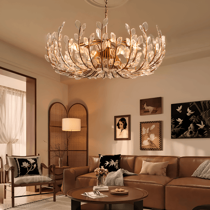 Adela 8 Light Chandelier 32"-Nobipets