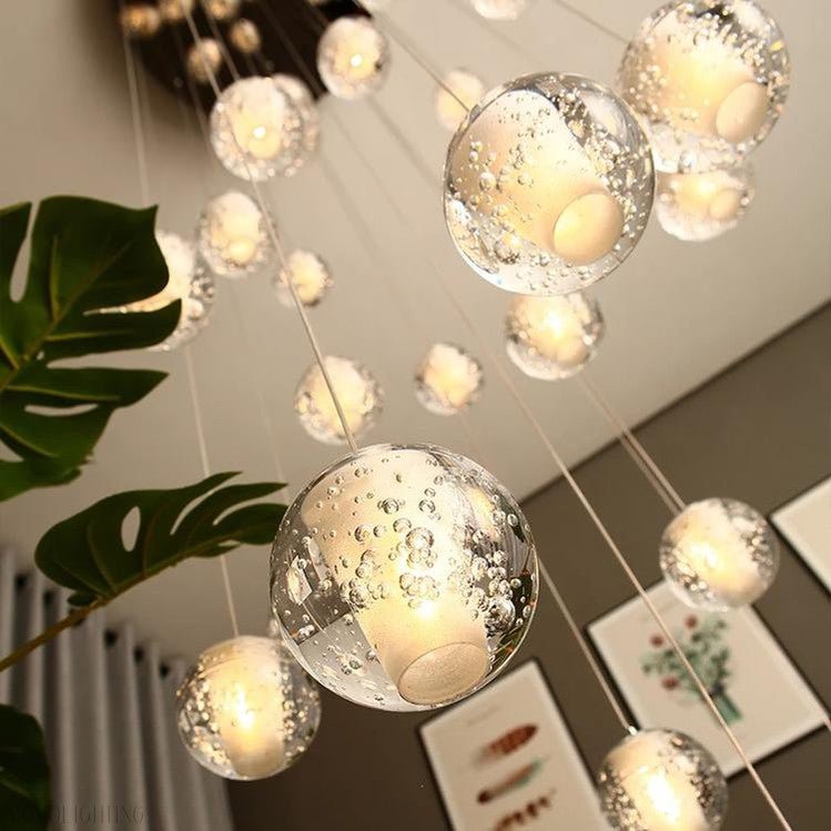 Adonis Suspension Water Drop Chandelier 43-Light-Nobipets