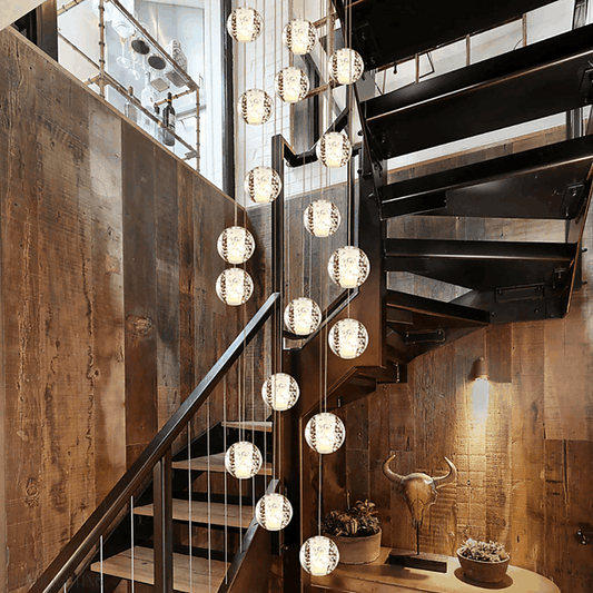 Adonis Suspension Water Drop Chandelier-Nobipets