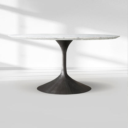 Aera Stone Round Dining Table