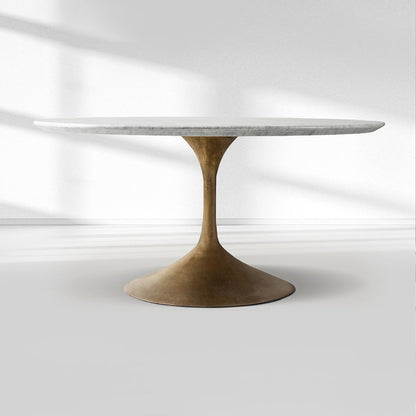 Aera Stone Round Dining Table