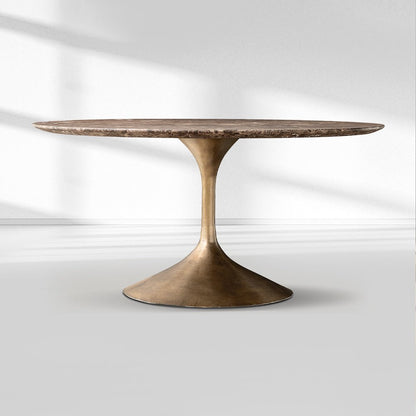 Aera Stone Round Dining Table