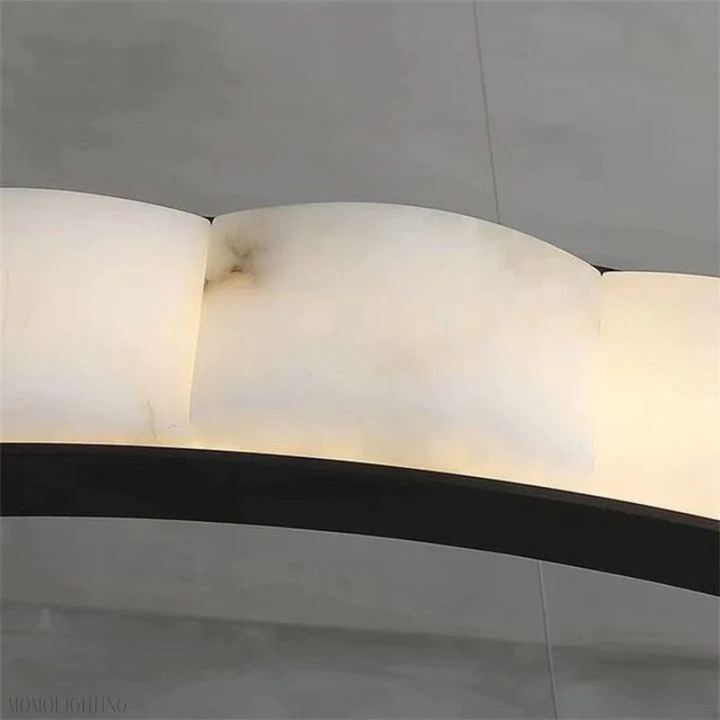 Alabaster Cloudy Chandelier-Nobipets