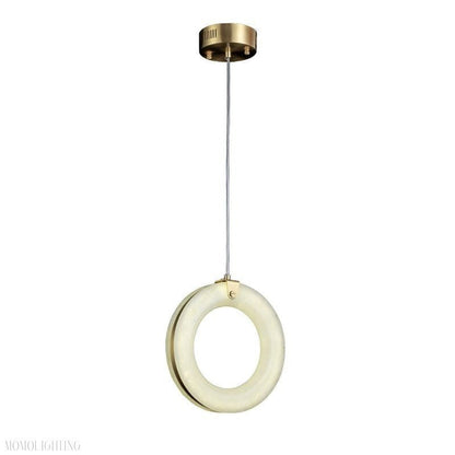 Alabaster Duplex Staircase Chandelier Light-Nobipets