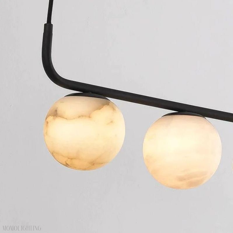 Alabaster Global Linear Chandelier L40"-Nobipets