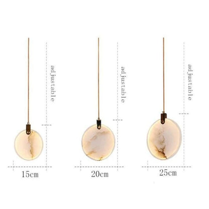 Alabaster Long Staircase Chandelier 5 styles-Nobipets