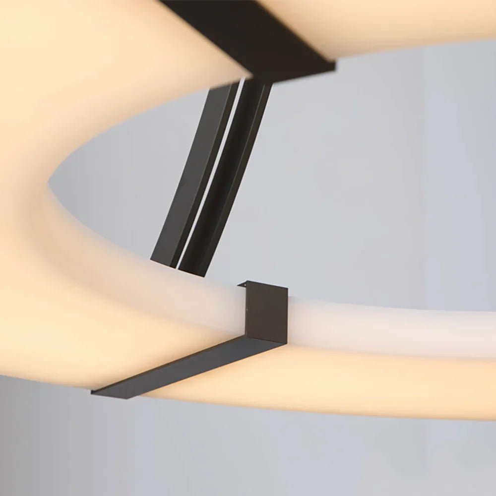 Alabaster Luxembourg Halo Chandelier-Nobipets