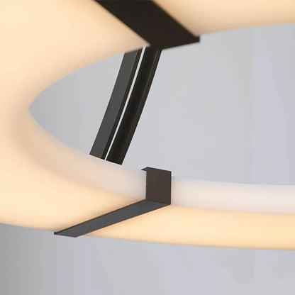 Alabaster Luxembourg Halo Chandelier-Nobipets