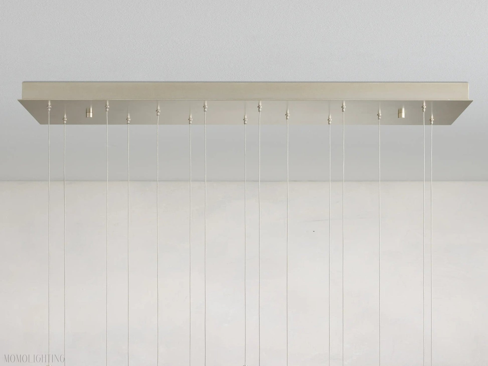Alabaster Maeva Rectangular Chandelier 7 Light/ 15 Light/ 30 Light-Nobipets