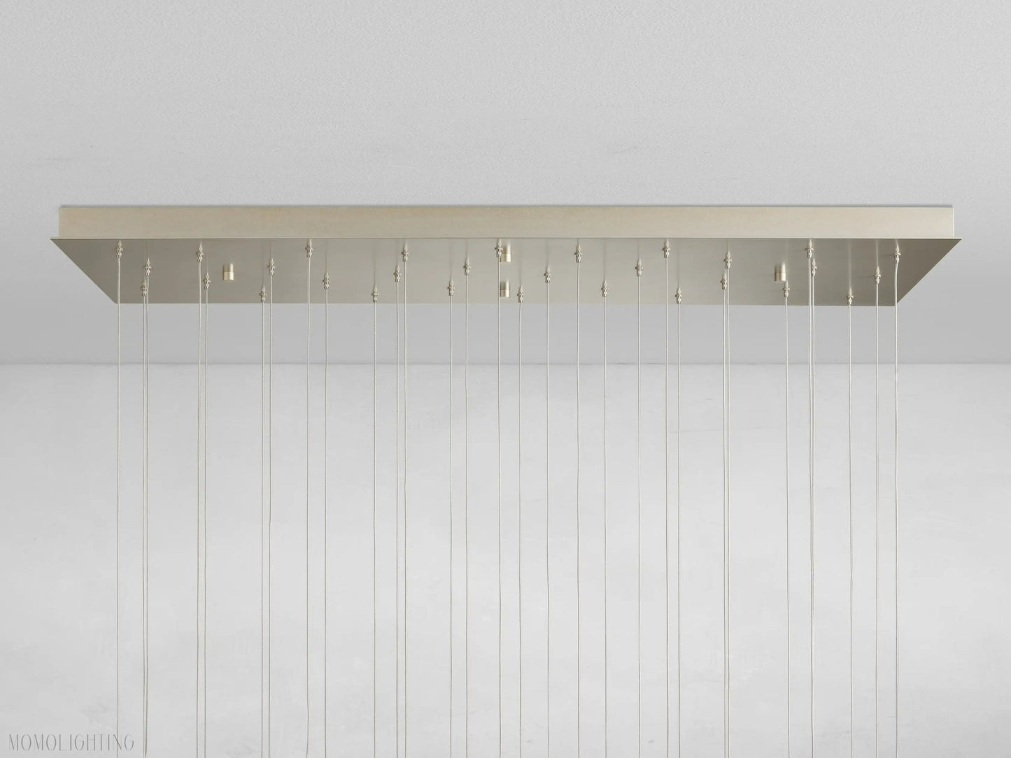 Alabaster Maeva Rectangular Chandelier 7 Light/ 15 Light/ 30 Light-Nobipets