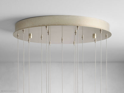 ALABASTER MAEVA ROUND CHANDELIER 13'' 21'' 36''-Nobipets