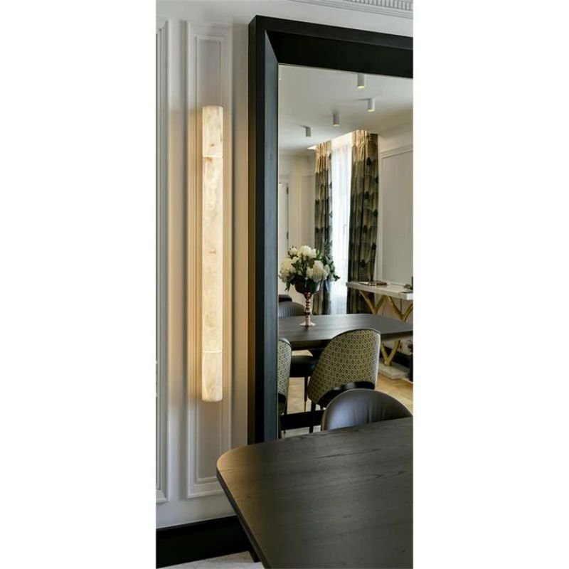 Alabaster Modern Linear Wall Sconce