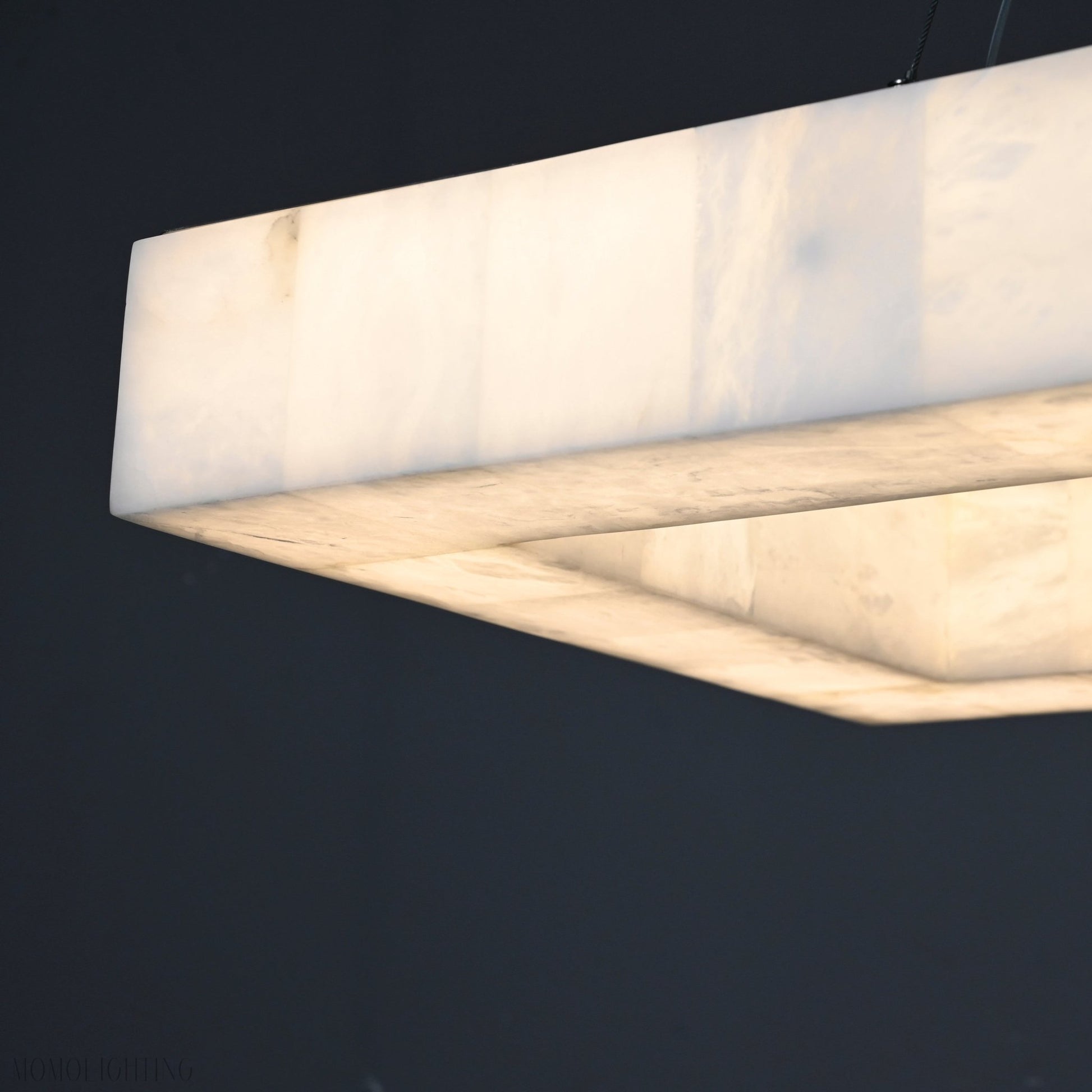 Alabaster Rivage Rectangle Chandelier 72"-Nobipets