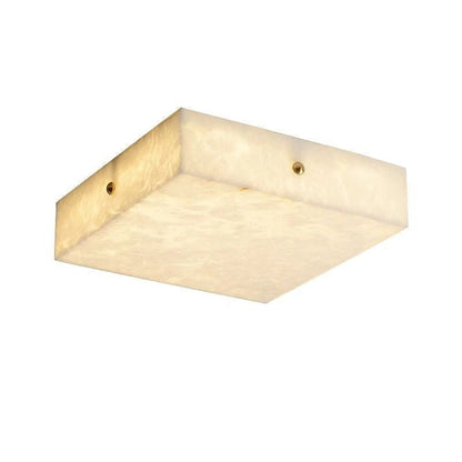 Alabaster Square Flushmount 15.8"L 19.7"L