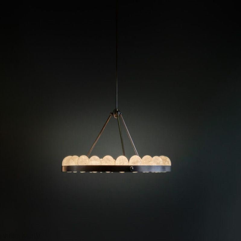 Alabaster Suter Chandelier-Nobipets