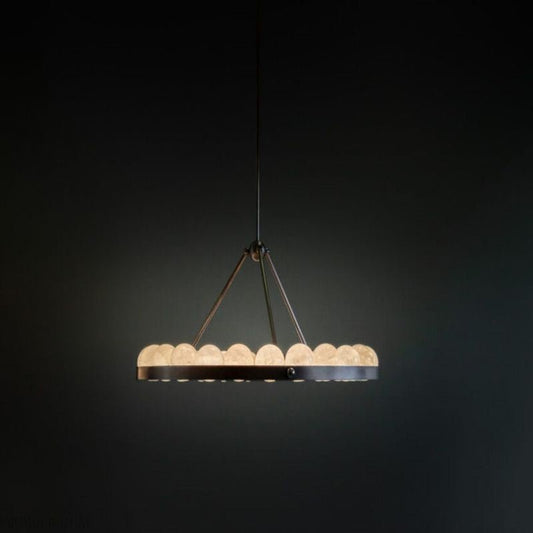 Alabaster Suter Chandelier-Nobipets