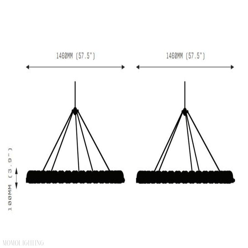Alabaster Suter Chandelier-Nobipets