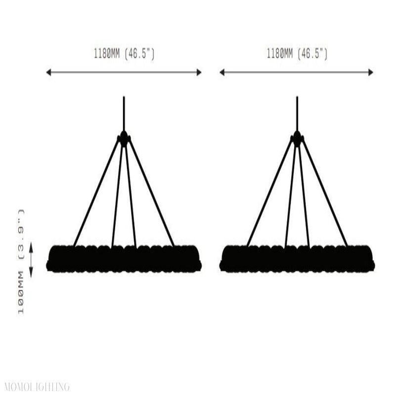 Alabaster Suter Chandelier-Nobipets