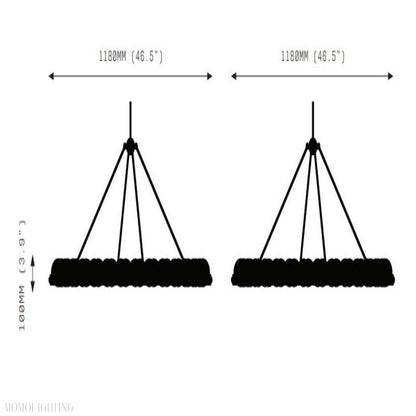 Alabaster Suter Chandelier-Nobipets