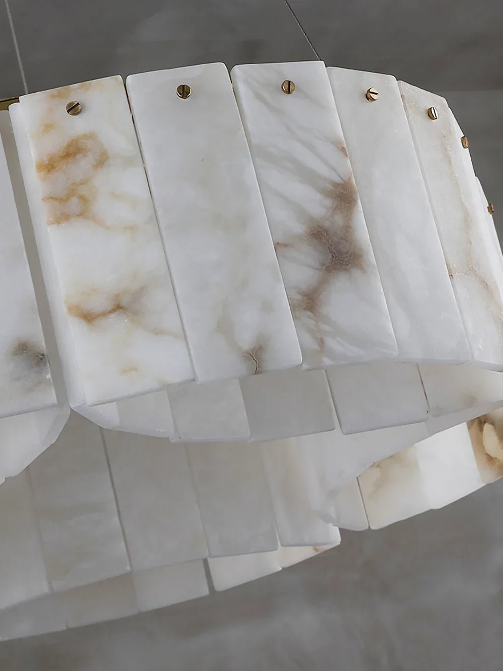Alabaster Willamette Chandelier-Nobipets