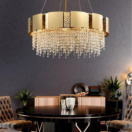 Alaire Crystal Chandelier-Nobipets